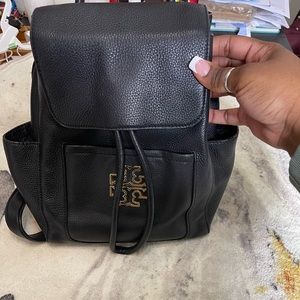Tory Burch Black Backpack